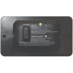 MTI Industry Safe-T-Alert Black Universal Slim Line Dual CO/Propane Alarm