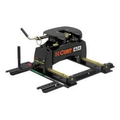 CURT 24K Q24 Slider 5th Wheel Hitch With Universal Install Kit