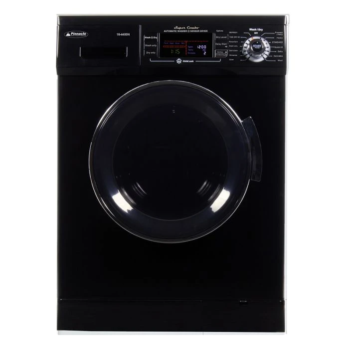 Pinnacle Appliances Black Washer/Dryer Super Combo Unit 3 Pinnacle Appliances Black Washer/Dryer Super Combo Unit