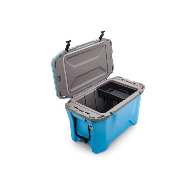 Camco Currituck 50 Quart Cyan/Gray Cooler 3 Camco Currituck 50 Quart Cyan/Gray Cooler