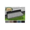 Prest-O-Fit Castle Gray 23" Outrigger RV Step Rug -Husky Houses Shop 2 0353