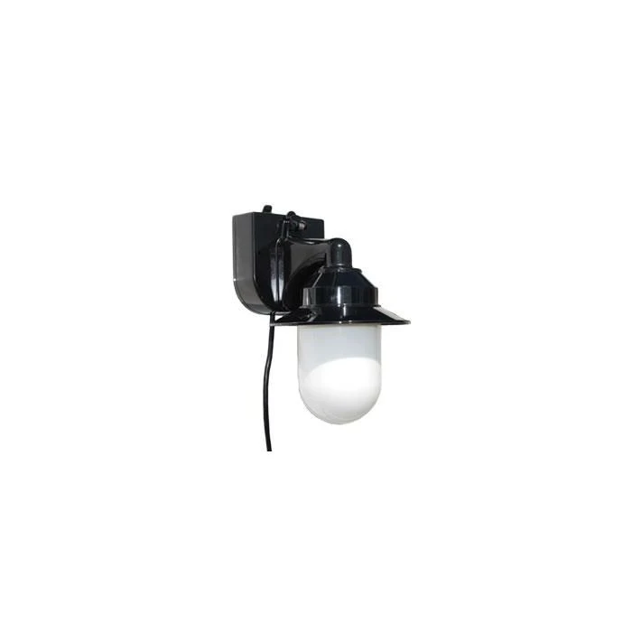 Polymer Black Portable RV Wall Lantern Porch Light 3 Polymer Black Portable RV Wall Lantern Porch Light