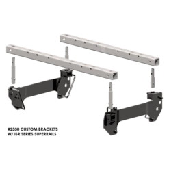 PullRite ISR Series SuperRail 18K Custom Mounting Kit For 2003-2012 Dodge Ram 2500 & 3500 Trucks