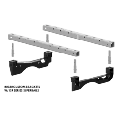 PullRite ISR Series SuperRail 20K Custom Mounting Kit For 2017-2022 Ford F250 & F350 Trucks