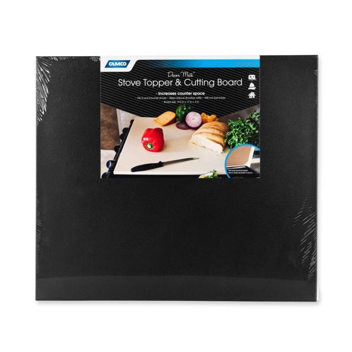 Camco Black Stove Topper/Cutting Board 3 Camco Black Stove Topper/Cutting Board