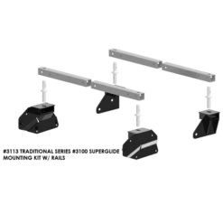 PullRite Traditional Series #3100 SuperRail 12K Mounting Kit For 2004-2008 Ford F150 SuperCrew Trucks (Super Short Beds)
