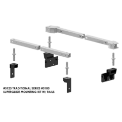 PullRite Traditional Series #3100 SuperRail 12K Mounting Kit For 2015-2020 Ford F150 Trucks (Super Short Beds)