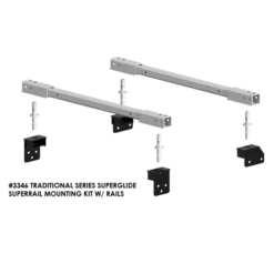 PullRite Traditional Series SuperRail 16K & 20K Mounting Kit For 1995-2002 Dodge Ram 1500, 2500 & 3500 Trucks