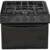 Suburban 17" Black 3-Burner Range -Husky Houses Shop 3608a 01