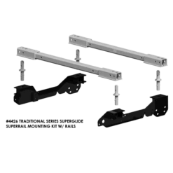 PullRite Traditional Series SuperRail 16K & 20K Mounting Kit For 1999-2016 Ford F250 & F350 Trucks