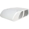 Coleman MACH 10 15K BTU Air Conditioner In White -Husky Houses Shop 45xxx mach 10 white shroud front angle 1