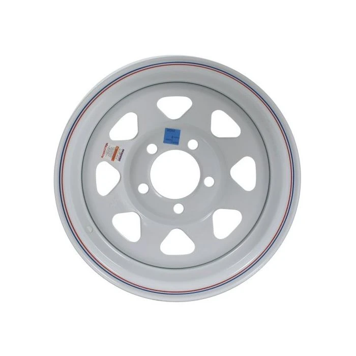 Trailer Wheel; 13 Inch Diameter X 4.5 Inch Width; 5 X 4.5 Inch Bolt Pattern 3 Trailer Wheel; 13 Inch Diameter X 4.5 Inch Width; 5 X 4.5 Inch Bolt Pattern