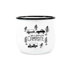 Camco Life Is Better At The Campsite Ceramic Citronella Candle