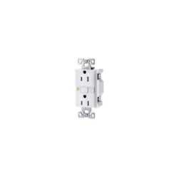 Valterra White Ground Fault Circuit Interrupter Receptacle