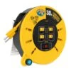 Camco Power Grip 30-Foot Extension Cord Reel W/ USB Charging Ports -Husky Houses Shop 55290 1 z