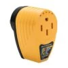 Camco PowerGrip RV 50Amp 250V Circuit Analyzer Plug With Surge Protection -Husky Houses Shop 55309 14 z
