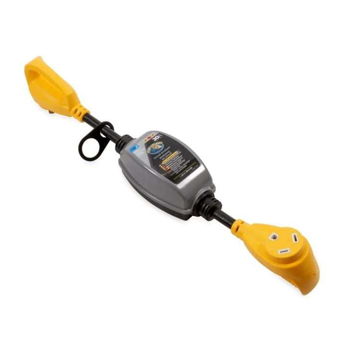 Camco Power Grip - Circuit Analyzer - 30Amp 18" Dogbone 125V 3 Camco Power Grip - Circuit Analyzer - 30Amp 18" Dogbone 125V