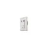 Diamond White Dual USB Single AC Charger Oulet -Husky Houses Shop 61060usb