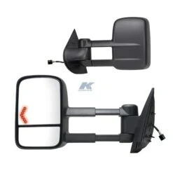 K-Source 07-12 GMC/Silverado 1500/2500/3500 Extendable Towing Mirrors