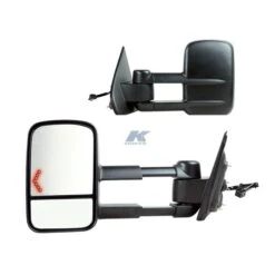 K-Source 2014 To 2015 Silverado/GMC 1500 Extendable Towing Mirrors W/LED Turn Signal