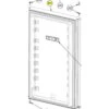 Dometic Refrigerator FF PNL Door Assembly - RM3962 -Husky Houses Shop 68611