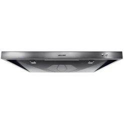 Furrion 12V RV SS/Gray Ducted Range Hood Vent W/Charcoal Filter