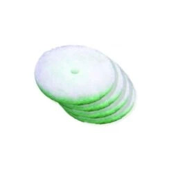 RVAir Merc-6 Rated 5-1/4" Dia Round W/ Ctr Hole A/C Air Duct Filter-4/PK