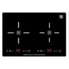 Pinnacle Appliances Black 20” Built-In Two Burner Stove Induction Cooktop -Husky Houses Shop bic 202