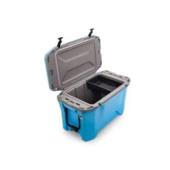 Camco Currituck 30 Quart Cyan / Gray Cooler