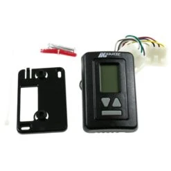 Coleman MACH Single Stage Heat Pump & Gas Furnace Digital Wall Thermostat W/ Plugs - Black