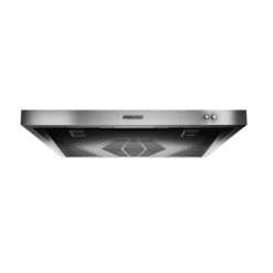Furrion 12V Ductless Stainless Steel RV Range Hood With Charcoal Filter
