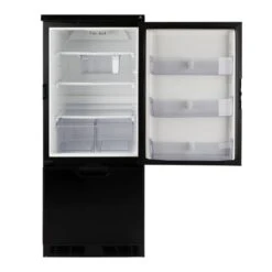 Norcold 6.2 Cu. Ft. Left Hand DC Compressor Refrigerator - Black Trim