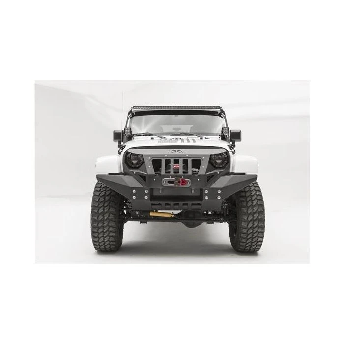 FabFours Jeep Bumper Grumper Fits 2007-2017 Jeep Wrangler 3 FabFours Jeep Bumper Grumper Fits 2007-2017 Jeep Wrangler
