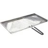 Magma Products 8" X 17" Fish & Veggie Stainless Steel Grill Tray W/Removable Handle -Husky Houses Shop magma a10 297 angled