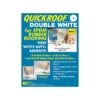 Quick Roof 12" X 100' White/White Back EPDM Roof Repair -Husky Houses Shop quick roof double white 2