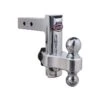 Trimax 6" Solid Billet Aluminum Adjustable Double Ball Hitch -Husky Houses Shop trz6al