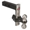 Trimax 8" Black Forged Steel With Stainless Face Adjustable Hitch -Husky Houses Shop trz8sfp